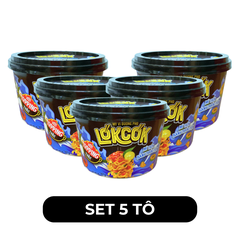 WORLD SPICE - Mì tô trộn LókCók hương vị Bánh tráng trộn, Mì tô trộn bánh tráng trộn LokCok ăn liền - 102g/tô - 00761