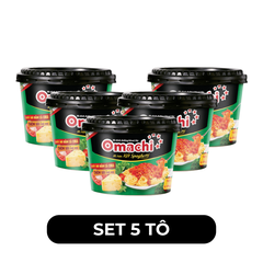 MASAN - Omachi tô trộn hương vị Xốt Spaghetti - Mì tô Omachi, Mì trộn Omachi tô xốt Spaghetti - 105g/tô - 00104