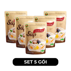 CÂY THỊ - Súp Cây Thị hương vị Gà nấm hương, Súp gà nấm hương Cây Thị, Súp dinh dưỡng Cây Thị ăn liền - 260g/gói -  00789