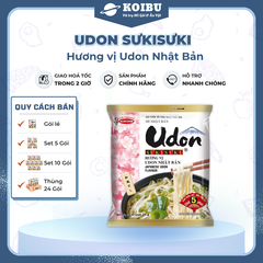 ACECOOK - Mì Udon Sưkisưki hương vị Udon Nhật Bản, Mì udon Suki Acecook, Mì udon Nhật Bản Sưki Sưki - 75g/gói - 00035