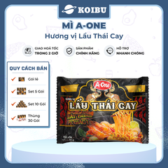 SAIGON VE WONG - Mì A-One hương vị Lẩu thái cay - 85g/gói - 00860