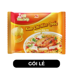 UNI-PRESIDENT - Mì Vua Bếp kim chi Hàn Quốc, mì kim chi Vua Bếp, mì Vua Bếp vị kim chi Hàn Quốc (85g/gói) - 00296
