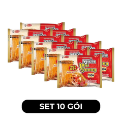 ACECOOK - Miến trộn Phú Hương Hải sản cay sợi dẹt, miến trộn Hải sản cay Phú Hương sợi dẹt Acecook - 66g/gói - 00179