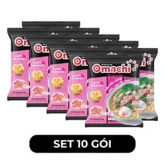 MASAN - Mì khoai tây Omachi hương vị Sườn Hầm Ngũ Quả, Mì Omachi sườn hầm ngũ quả, Mì Omachi gói - 80g/gói - 00115