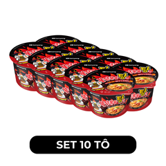 SAMYANG FOOD - Mì tô Samyang hương vị Gà cay hầm, Mì tô Gà cay Samyang Hàn Quốc, Mì gà cay hầm Hàn Quốc - 120g/tô - 00406