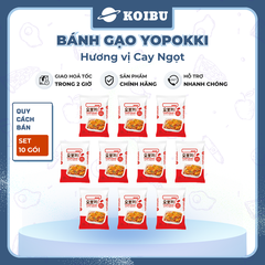 YOUNG POONG- Tokbokki Hàn Quốc Yopokki hương vị Cay ngọt, Tokbokki  Yopoki, Bánh gạo Yopokki Hàn Quốc 280g/gói - 00874