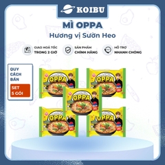OTOKI - Mì Oppa hương vị Sườn heo, Oppa Mì sườn heo Oppa, Mì sườn heo Hàn Quốc, Mì Oppa Hàn Quốc - 65g/gói - 00073