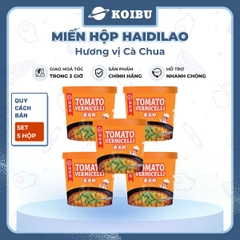 YIHAI - Miến hộp Haidilao hương vị Cà chua, Haidilao miến cà chua Haidilao hộp, Miến Haidiao ăn liền 122g/hộp - 00820