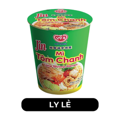 OTTOGI - Mì ly Jin hương vị tôm chanh, Mì tôm chanh Jin ly, Mì ly Jin tôm chanh, Mì ly ăn liền Ottogi - 65g/ly - 00194