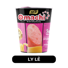 MASAN - Mì ly OMACHI có CÂY THỊT THẬT hương vị Sườn Hầm Ngũ Quả - Mì ly khoai tây ăn liền - 113g/ly - 00112