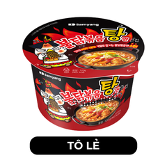 SAMYANG FOOD - Mì tô Samyang hương vị Gà cay hầm, Mì tô Gà cay Samyang Hàn Quốc, Mì gà cay hầm Hàn Quốc - 120g/tô - 00406