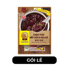 OTOKI - Cháo tươi Ottogi hương vị Nếp cẩm & đậu đỏ, Cháo tươi nếp cẩm đậu đỏ Hàn Quốc Otoki - 220g/gói - 00701