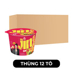 OTTOGI - Mì tô Jin hương vị Cay, Mì Cay Jin tô, Mì tô Jin Cay, Mì tô Hàn Quốc, Mì tô Ottogi ăn liền - 110g/tô - 00034
