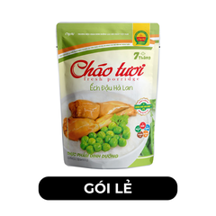 CÂY THỊ - Cháo tươi Cây Thị hương vị Ếch đậu Hà Lan, Cháo tươi ếch đậu Hà Lan Cây Thị, Cháo Cây Thị - 240g/gói - 00738