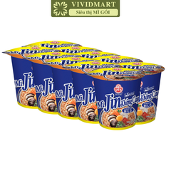 OTTOGI - Mì ly Jin hương vị Không cay, Mì Không cay Jin ly, Mì ly Jin Không cay, Mì ly Ottogi ăn liền - 65g/ly - 00195