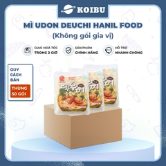HANIL FOOD - Mì Udon Deuchi Hanil Food (không gói gia vị), Mì Udon không gia vị, Udon Hàn Quốc - 200g/gói - 00828