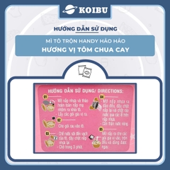 ACECOOK - Mì trộn tô tô Handy Hảo Hảo hương vị tôm chua cay - 93g/tô - 00076