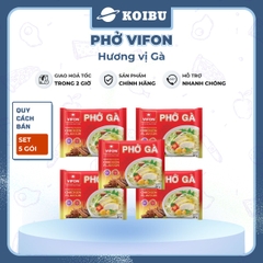 VIFON - Phở Vifon hương vị Gà, Vifon phở gà Vifon Phở ăn liền Vifon Phở thịt gà Vifon, Phở gói ăn liền - 65g/gói - 00170