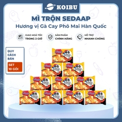 SEDAAP - Mì trộn Sedaap hương vị Gà cay phô mai Hàn Quốc, Mì trộn Gà cay phô mai Hàn Quốc Sedaap - 86g/gói - 00491