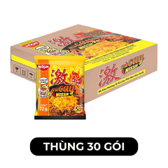 NISSIN - NISSIN - Mì xào cay Nissin Gà cay phô mai, Mì xào cay Gà cay phô mai, Mì xào Nissin Gà cay phô mai - 72g/gói - 00369