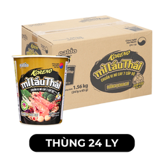 PALDO - Mì ly Koreno hương vị Chua cay, Koreno mì ly chua cay, Mì ly vị chua cay Hàn Quốc - 65g/ly - 00188
