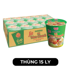 OTTOGI - Mì ly Jin hương vị tôm chanh, Mì tôm chanh Jin ly, Mì ly Jin tôm chanh, Mì ly ăn liền Ottogi - 65g/ly - 00194