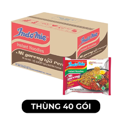INDOFOOD - Mì xào khô Indomie Goreng vị Sườn, Mì Indomie vị Sườn, Mì xào Indomie, Mì Indomie Indonesia - 80g/gói - 00084
