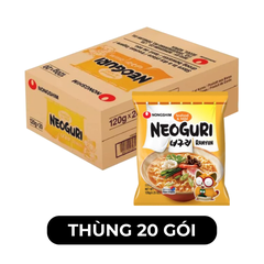 NONGSHIM - Mì Neoguri Hải sản không cay, Mì Hải sản không cay Neguri, Mì Neoguri Saefood & Mild - 120g/gói - 00432