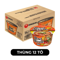 NONGSHIM - Mì tô Nongshim Gà cay, Mì tô gà cay Nongshim, Mì Nongshim tô gà cay, Mì Gà cay Nongshim tô - 100g/tô - 00425