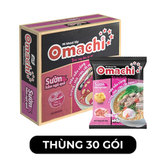 MASAN - Mì khoai tây Omachi hương vị Sườn Hầm Ngũ Quả, Mì Omachi sườn hầm ngũ quả, Mì Omachi gói - 80g/gói - 00115