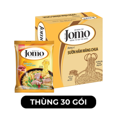 ASIAFOODS - Mì khoai tây Jomo hương vị Sườn hầm măng chua, Mì Jomo sườn hầm măng chua, Mì ăn liền Jomo - 85g/gói - 00348