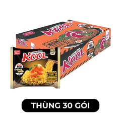 AFOTECH - Mì trộn Cung Đình Kool hương vị Tôm trứng muối kiểu Singapore, Mì trộn trứng muối Cung Đình - 90g/gói - 00676