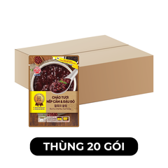 OTOKI - Cháo tươi Ottogi hương vị Nếp cẩm & đậu đỏ, Cháo tươi nếp cẩm đậu đỏ Hàn Quốc Otoki - 220g/gói - 00701