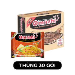 MASAN - Mì trộn Omachi hương vị Tôm phô mai trứng muối, Mì trộn Tôm phô mai trứng muối Omachi -  92g/gói - 00063