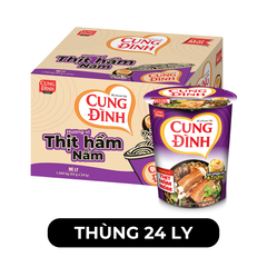 AFOTECH - Mì ly Cung Đình Thịt hầm nấm, Mì ly Thịt hầm nấm Cung Đình, Mì Thịt hầm nấm Cung Đình ly - 65g/ly - 00307