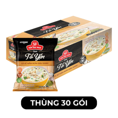 LC FOODS - Cháo tổ yến Yến Đại Nam hương vị Gà xé nấm rơm đậu xanh, Cháo tổ yến Đại Nam gà xé ăn liền - 50g/gói - 00702