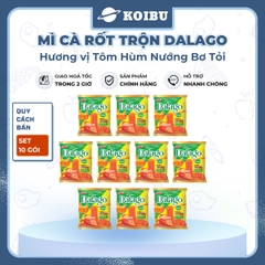 ACECOOK - Mì cà rốt trộn Dalago hương vị Tôm hùm nướng bơ tỏi, Mì Dalago trộn tôm hùm nướng bơ tỏi - 84g/gói - 00015