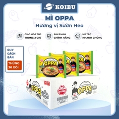 OTOKI - Mì Oppa hương vị Sườn heo, Oppa Mì sườn heo Oppa, Mì sườn heo Hàn Quốc, Mì Oppa Hàn Quốc - 65g/gói - 00073