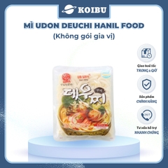 HANIL FOOD - Mì Udon Deuchi Hanil Food (không gói gia vị), Mì Udon không gia vị, Udon Hàn Quốc - 200g/gói - 00828