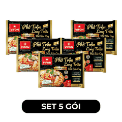 VIFON - Phở trộn Long Triều hương vị Hải Sản Cay - Phở trộn hải sản gói, Phở xuất khẩu - 90g/gói - 00505