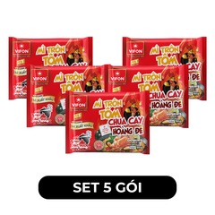 VIFON - Mì trộn Vifon xuất khẩu Tôm chua cay hoàng đế, Mì trộn Tôm chua cay hoàng đế Vifon xuất khẩu - 180g/gói - 00461