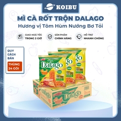 ACECOOK - Mì cà rốt trộn Dalago hương vị Tôm hùm nướng bơ tỏi, Mì Dalago trộn tôm hùm nướng bơ tỏi - 84g/gói - 00015
