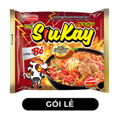 ACECOOK - Mì Siukay hương vị bò - 127g/gói - 00040