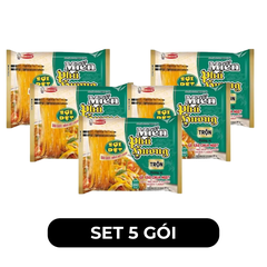 ACECOOK - Miến trộn Phú Hương Gà xào chua ngọt sợi dẹt, miến trộn Gà xào chua ngọt Phú Hương sợi dẹt - 69g/gói - 00178