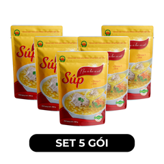 CÂY THỊ - Súp Cây Thị hương vị Nui óc heo cà rốt, Súp nui óc heo cà rốt Cây Thị súp dinh dưỡng - 260g/gói -  00792