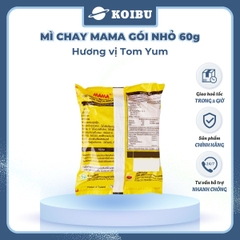MAMA - Mì Mama gói nhỏ hương vị Chay Tomyum, Mama mì chay Tomyum Mama, Mì chay Ma Ma Thái Lan ăn liền - 55g/gói - 00839