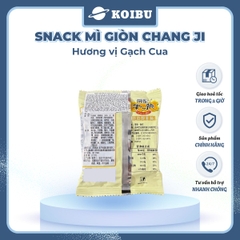 MENGZHOU - Snack mì giòn Chang Ji hương vị Gạch cua, Snack mì gạch cua Chang Ji, Mì Trung Quốc gói - 26g/gói - 00500