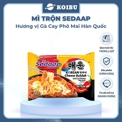 SEDAAP - Mì trộn Sedaap hương vị Gà cay phô mai Hàn Quốc, Mì trộn Gà cay phô mai Hàn Quốc Sedaap - 86g/gói - 00491