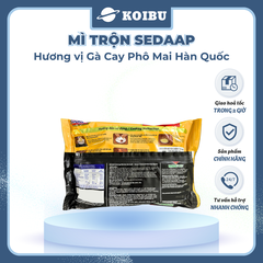 SEDAAP - Mì trộn Sedaap hương vị Gà cay phô mai Hàn Quốc, Mì trộn Gà cay phô mai Hàn Quốc Sedaap - 86g/gói - 00491