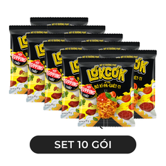 WORLD SPICE - Mì trộn LókCók hương vị Bò Xì-pa-ghét-ti, Mì trộn bò Spaghetti LokCok, Mì ăn liền Lokcok - 97g/gói - 00752